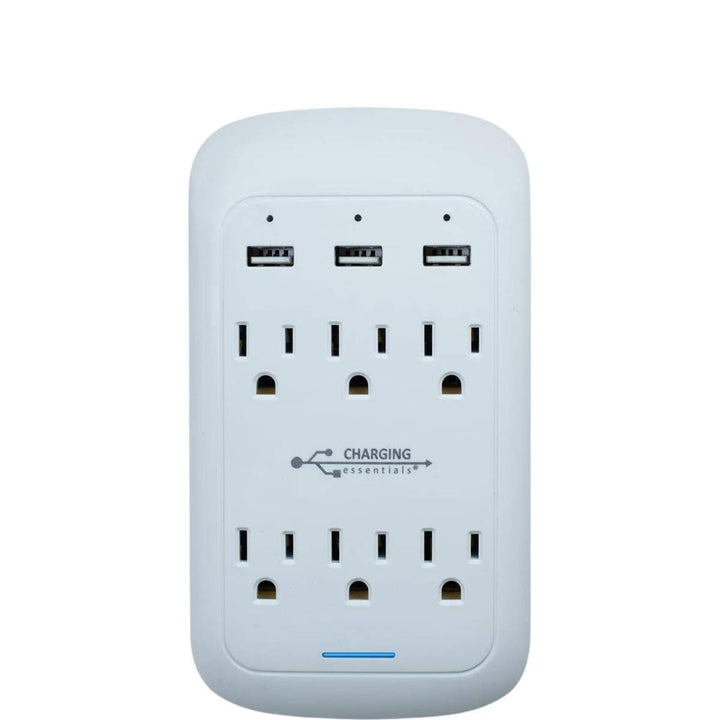 Charging Essentials USB/AC Wall Charging Outlets - 2-Pack