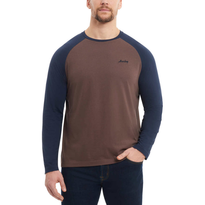Hurley - Men's Long Sleeve Shirt, 2-Pack