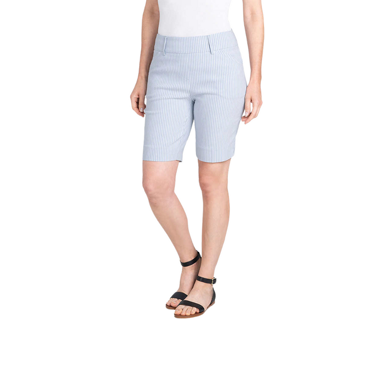 Hilary Radley Pull-On Bermuda Shorts