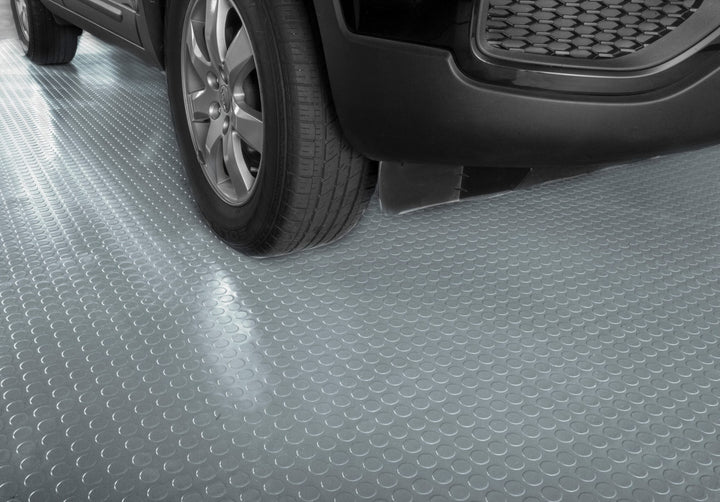 G-Floor - Revêtement de sol gris ardoise en rouleau de 8,5 pi × 24 pi