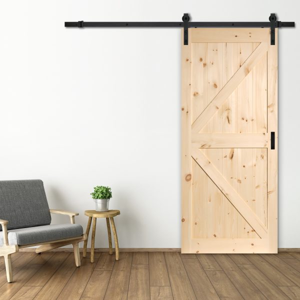 Renin Rustic Sliding Barn Door
