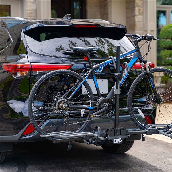 DK2 Hitch-Mounted Platform Bike Carrier - 2-Bike Capacity