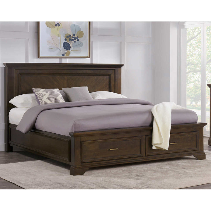 Broadmoore Furniture Luka King Storage Bed