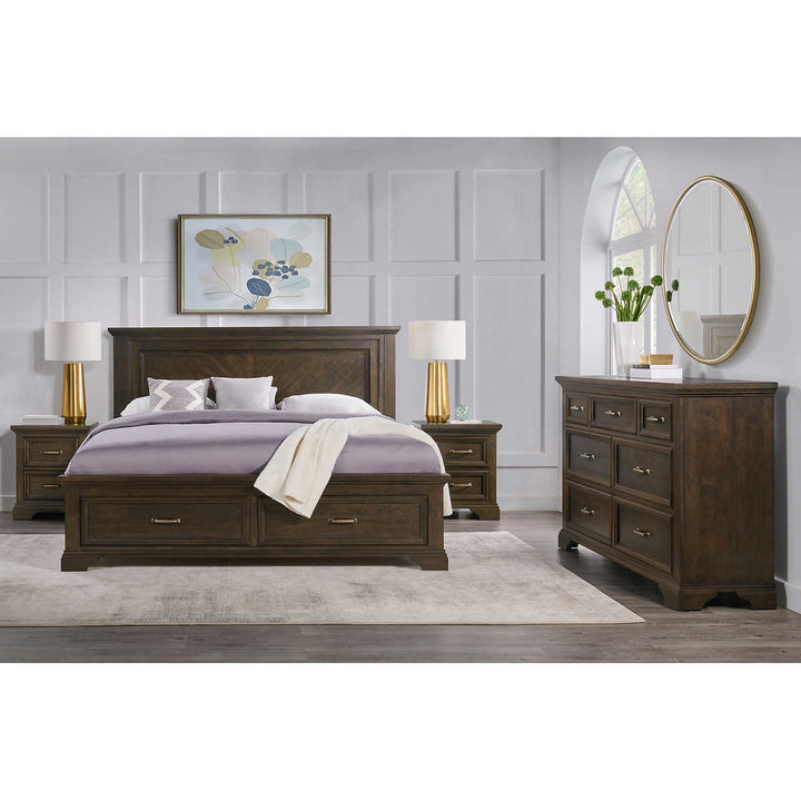 Broadmoore Furniture Luka King Storage Bed