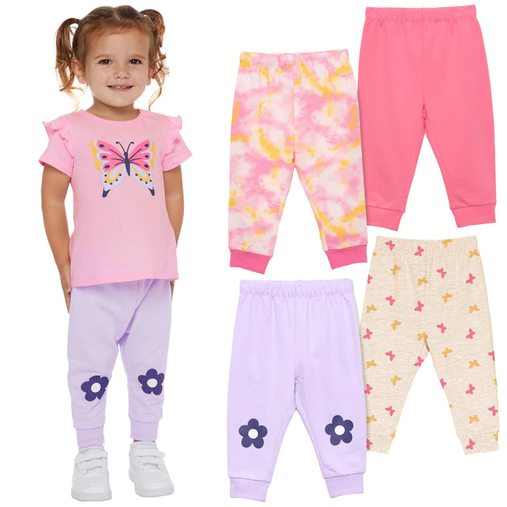 Pekkle - Kids Pants, 4 Pack
