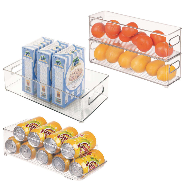 iDesign 4-Piece Kitchen Bins Set