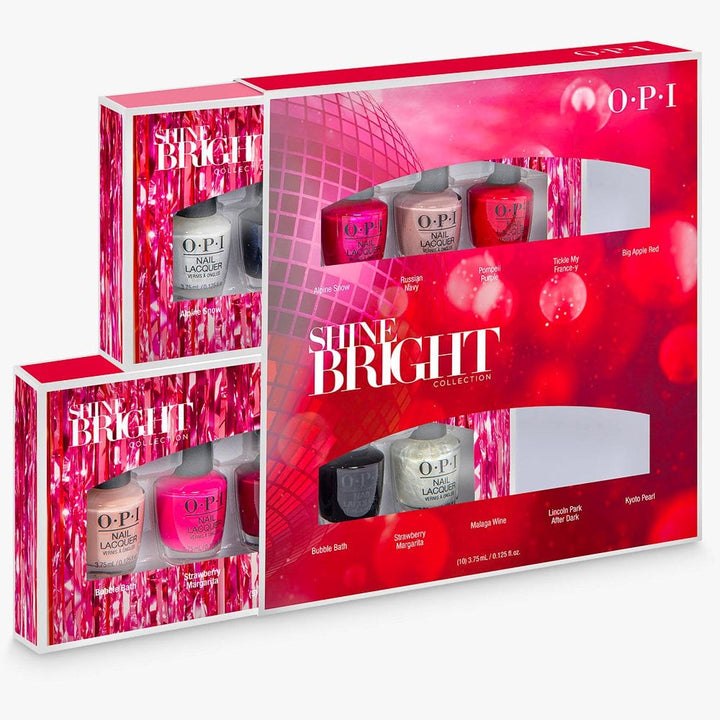 OPI Nail Lacquer 10-Piece Mini Pack, 3.75 ml
